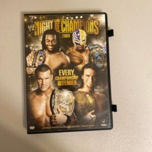 WWE Night of Champions 2009 DVD - Gold and Black